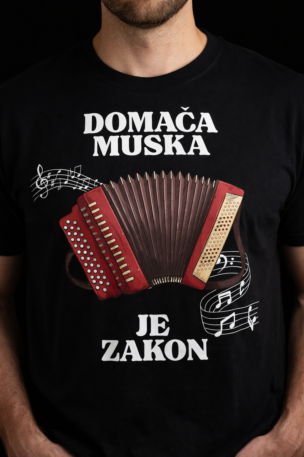 Majica Domača muska je zakon (Bestseller)