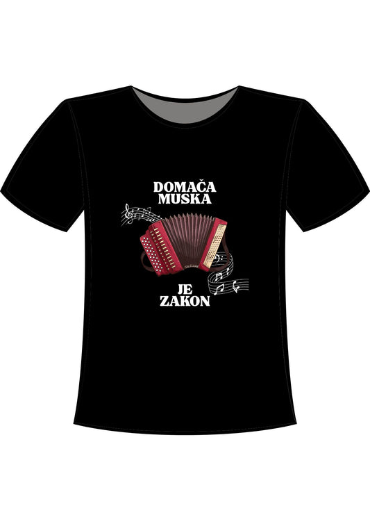 Majica “DOMAČA MUSKA JE ZAKON” – PREDNAROČILO
